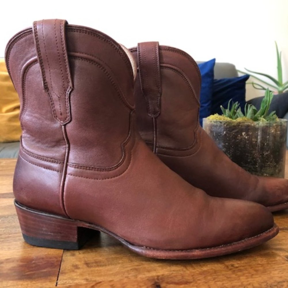 Women's Calfskin ankle boots - The Penny